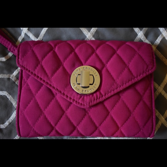 Vera Bradley Handbags - Vera Bradley Pink Wristlet / Wallet